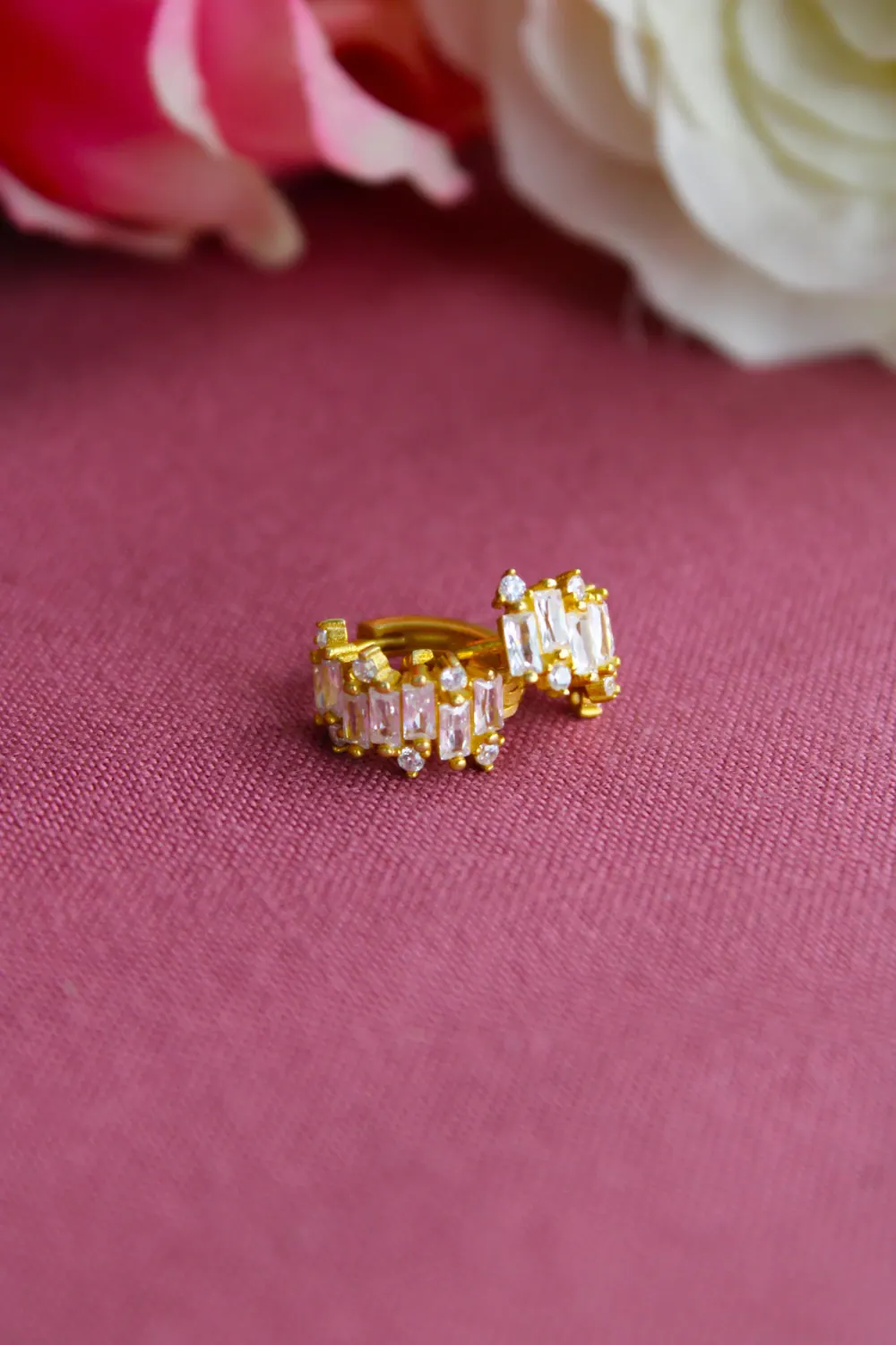 Baguette Earring Duo
